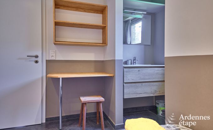 Verblijf met 20 personen in 3 vakantiehuizen op eenzelfde terrein in Coo