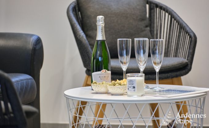 Verblijf met 20 personen in 3 vakantiehuizen op eenzelfde terrein in Coo