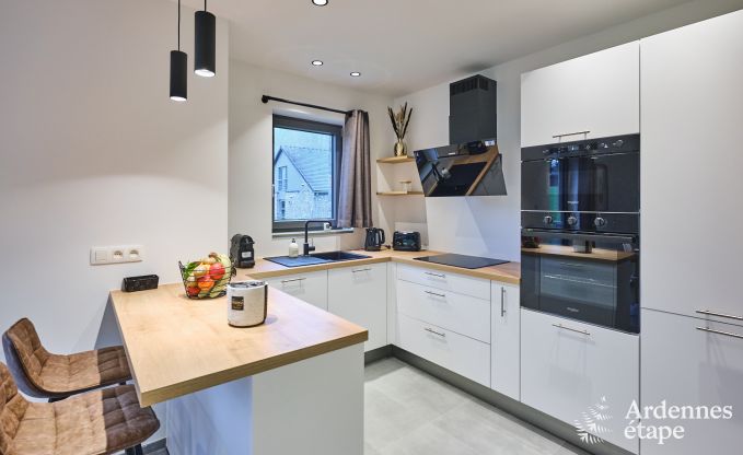 Verblijf met 20 personen in 3 vakantiehuizen op eenzelfde terrein in Coo