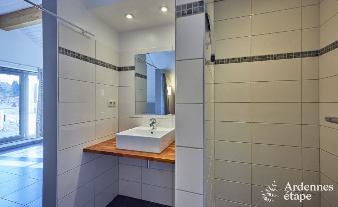 Verblijf met 20 personen in 3 vakantiehuizen op eenzelfde terrein in Coo