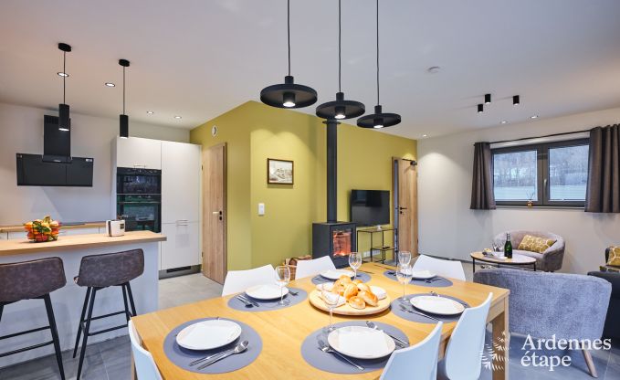 Vakantiewoning in het hart van Coo: modern comfort voor 5 personen met tuin en hond welkom