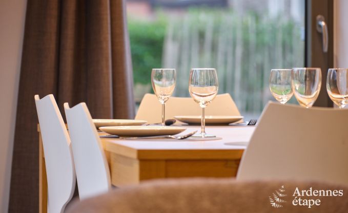 Vakantiewoning in het hart van Coo: modern comfort voor 5 personen met tuin en hond welkom