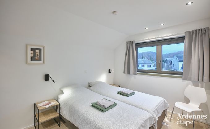 Verblijf met 20 personen in 3 vakantiehuizen op eenzelfde terrein in Coo