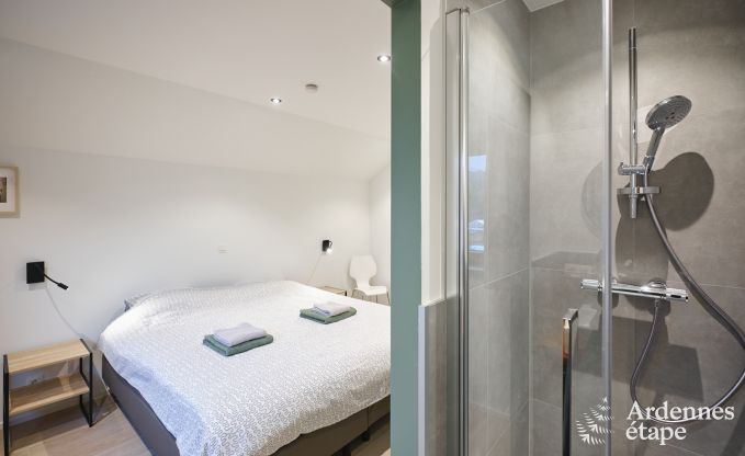 Verblijf met 20 personen in 3 vakantiehuizen op eenzelfde terrein in Coo