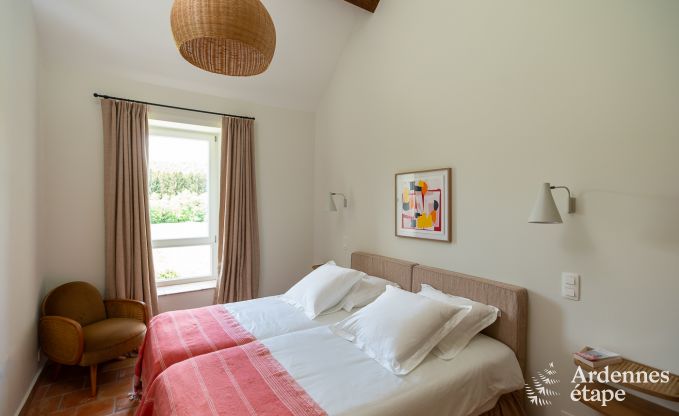 Chalet in Couvin voor 8 personen: comfortabele vakantiewoning met sauna en panoramisch uitzicht