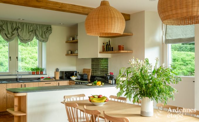 Chalet in Couvin voor 8 personen: comfortabele vakantiewoning met sauna en panoramisch uitzicht