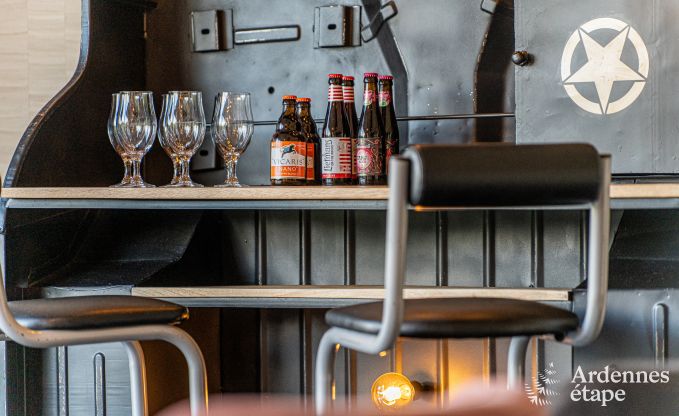 Ruime vakantievilla in Daverdisse voor 14 personen met 5 slaap- en badkamers, wellnessfaciliteiten en privtuin