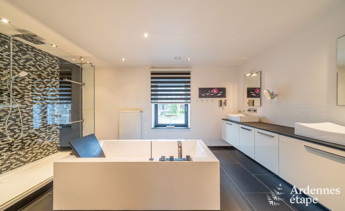 Ruime vakantievilla in Daverdisse voor 14 personen met 5 slaap- en badkamers, wellnessfaciliteiten en privtuin