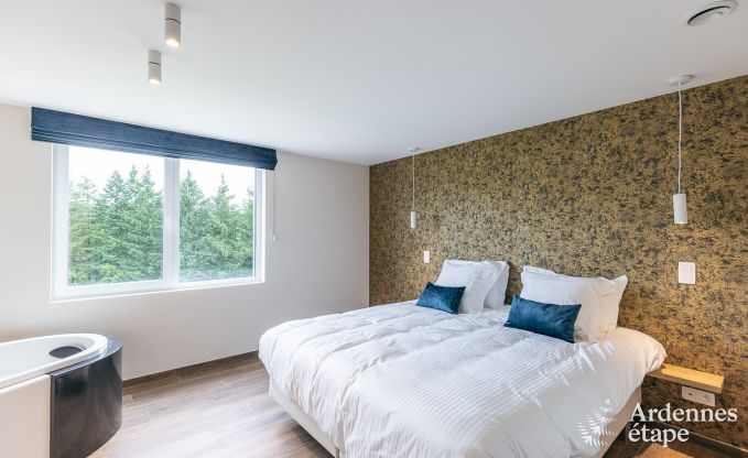 Ruime luxevilla in Daverdisse voor 22 personen met 11 slaapkamers, binnenzwembad, sauna en jacuzzi