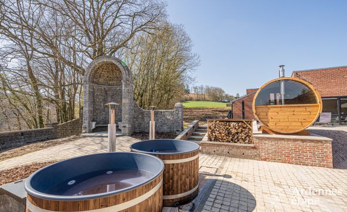 Buitengewoon in Dinant voor 50 personen in de Ardennen