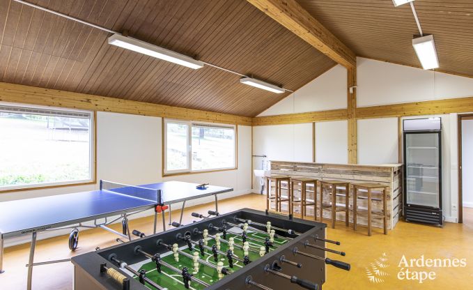 Buitengewoon in Dinant voor 33 personen in de Ardennen