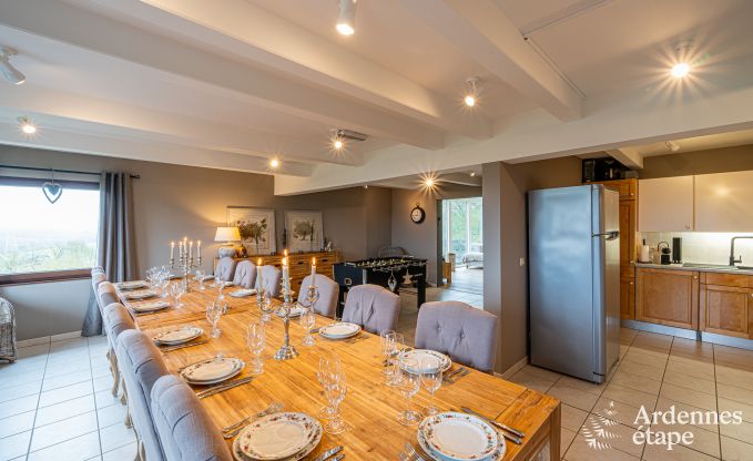 Chalet in Dion voor 12/14 personen in de Ardennen