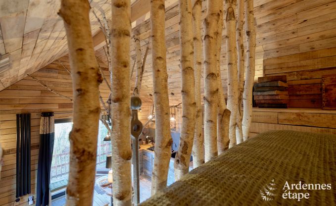 Romantische chalet Doische: handgemaakt, houtkachel, priv�tuin, geschikt voor 2 personen