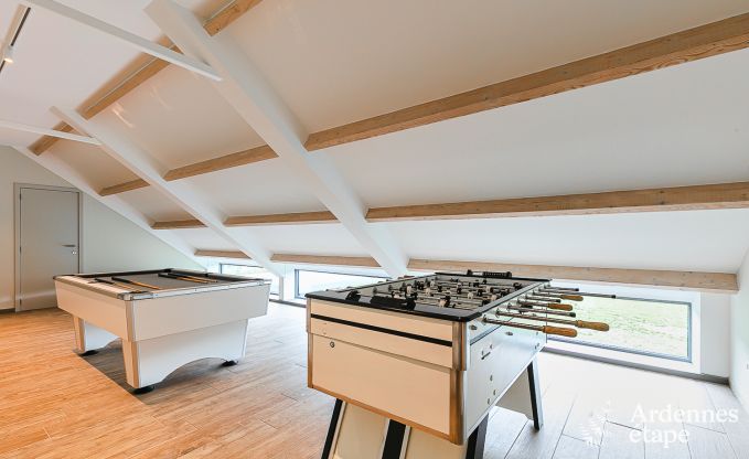 Vakantiewoning in Doische: comfortabel verblijf voor 19 personen met speelkamer, priv�tuin en nabij Dinant