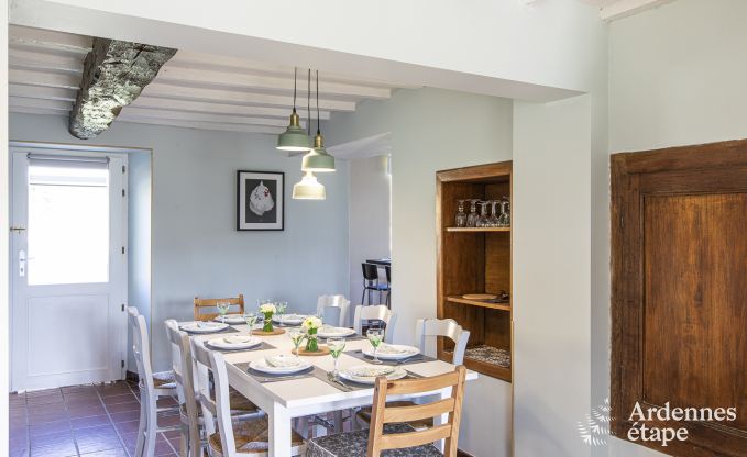 Vakantie op de boerderij in Doische voor 6/8 personen in de Ardennen