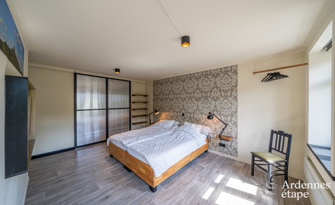 Ruime cottage in Durbuy (Heyd) voor 14 personen met 5 slaapkamers, 5 badkamers, sauna en tuin