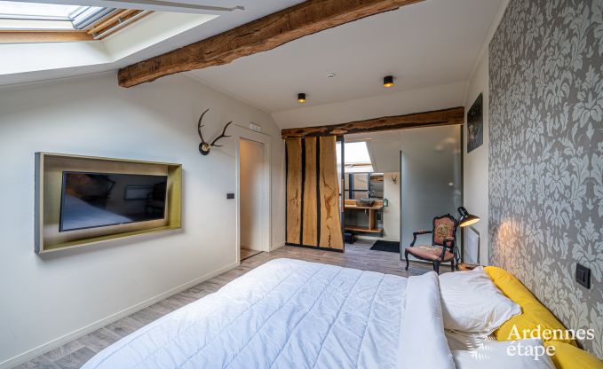 Ruime cottage in Durbuy (Heyd) voor 14 personen met 5 slaapkamers, 5 badkamers, sauna en tuin