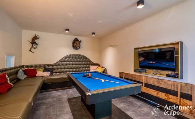 Ruime cottage in Durbuy (Heyd) voor 14 personen met 5 slaapkamers, 5 badkamers, sauna en tuin