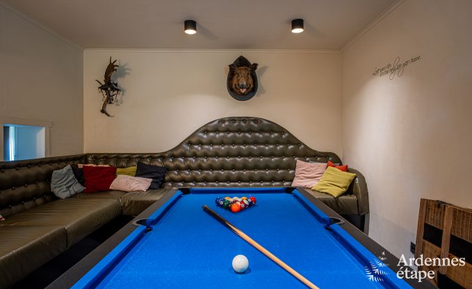 Ruime cottage in Durbuy (Heyd) voor 14 personen met 5 slaapkamers, 5 badkamers, sauna en tuin