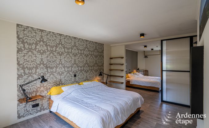 Ruime cottage in Durbuy (Heyd) voor 14 personen met 5 slaapkamers, 5 badkamers, sauna en tuin