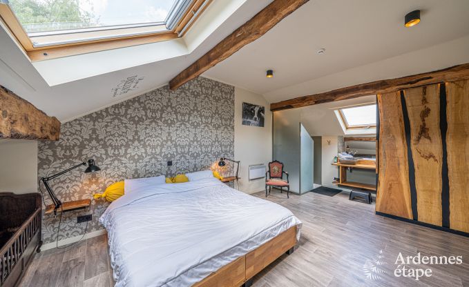 Ruime cottage in Durbuy (Heyd) voor 14 personen met 5 slaapkamers, 5 badkamers, sauna en tuin