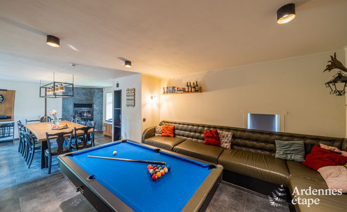 Ruime cottage in Durbuy (Heyd) voor 14 personen met 5 slaapkamers, 5 badkamers, sauna en tuin