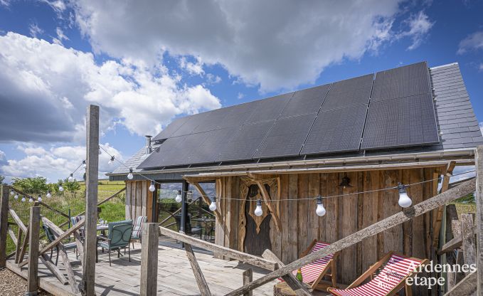 Uniek verblijf voor 2 personen in Durbuy met houtpelletkachel, barbecue en priv�tuin