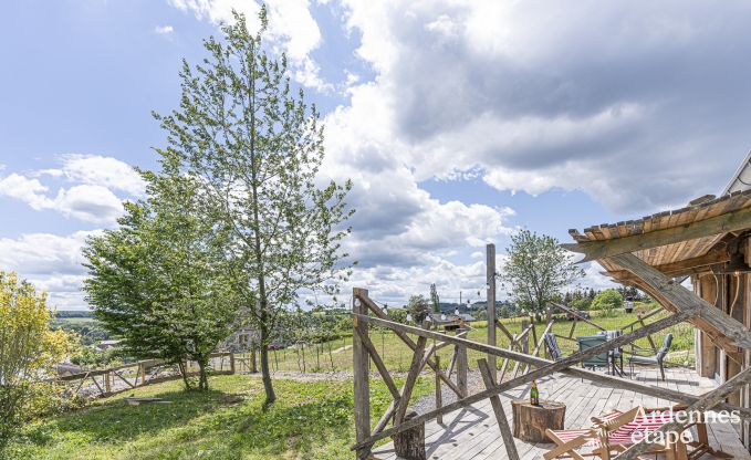 Uniek verblijf voor 2 personen in Durbuy met houtpelletkachel, barbecue en priv�tuin