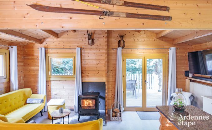 Zeer comfortabel chalet in Durbuy voor 6/7 personen in de Ardennen