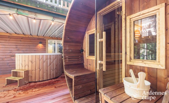 Zeer comfortabel chalet in Durbuy voor 6/7 personen in de Ardennen