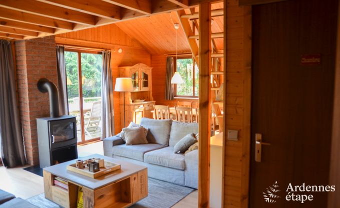 Chalet in Durbuy voor 6/8 personen in de Ardennen