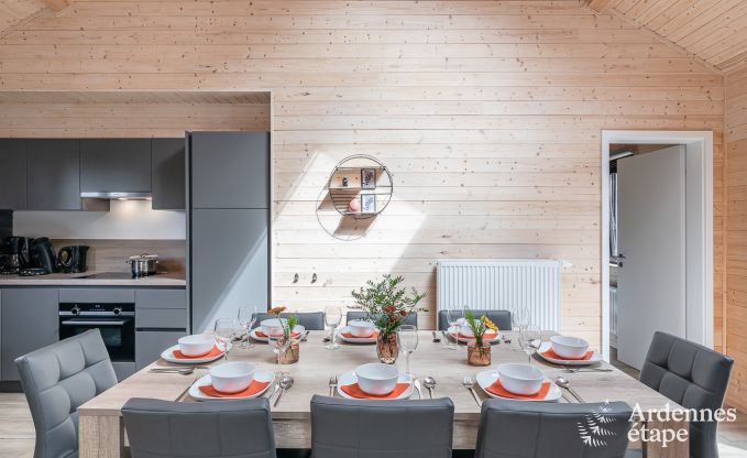 Chalet in Durbuy met sauna en kicker voor 8 personen in de Ardennen