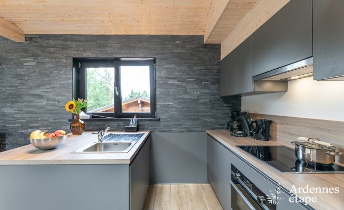 Chalet in Durbuy met sauna en kicker voor 8 personen in de Ardennen