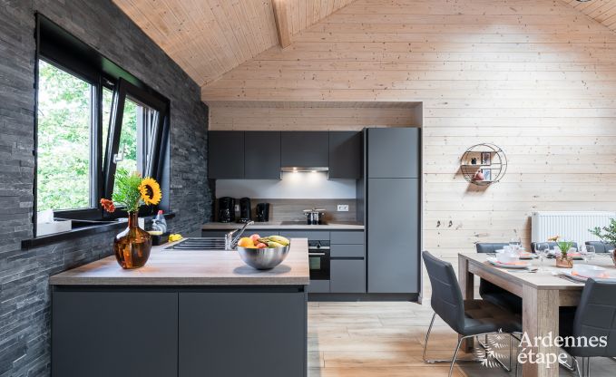 Chalet in Durbuy met sauna en kicker voor 8 personen in de Ardennen