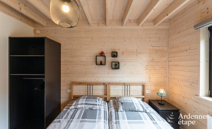 Chalet in Durbuy met sauna en kicker voor 8 personen in de Ardennen