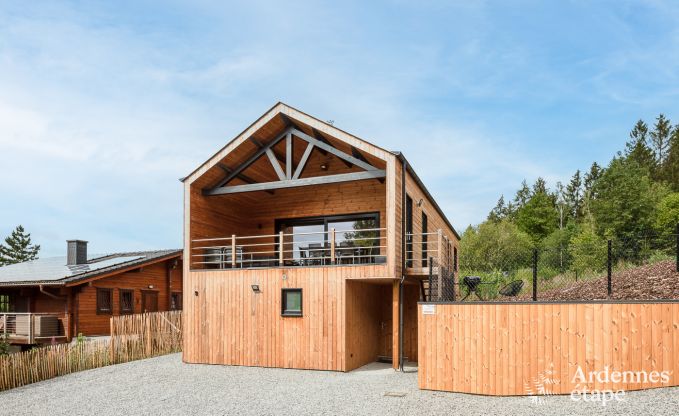Chalet in Durbuy met sauna en kicker voor 8 personen in de Ardennen