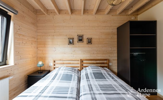 Chalet in Durbuy met sauna en kicker voor 8 personen in de Ardennen