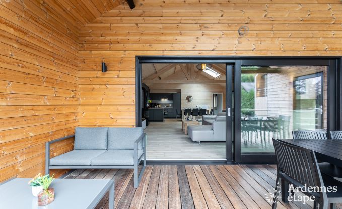 Chalet in Durbuy met sauna en kicker voor 8 personen in de Ardennen