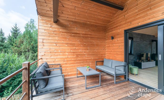 Chalet in Durbuy met sauna en kicker voor 8 personen in de Ardennen