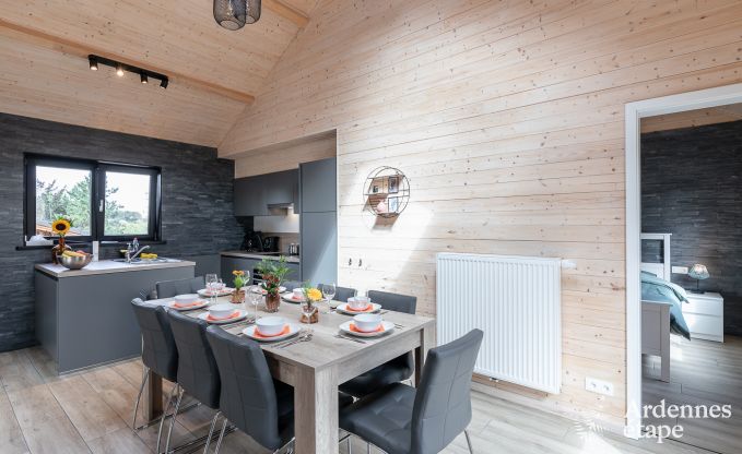 Chalet in Durbuy met sauna en kicker voor 8 personen in de Ardennen