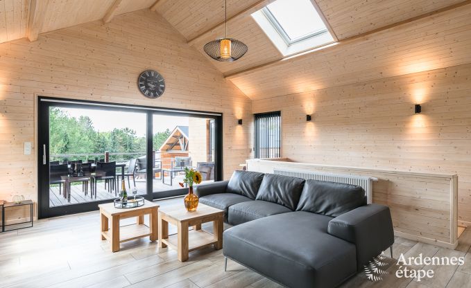 Chalet in Durbuy met sauna en kicker voor 8 personen in de Ardennen