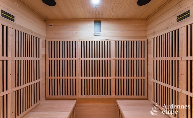 Chalet in Durbuy met sauna en kicker voor 8 personen in de Ardennen