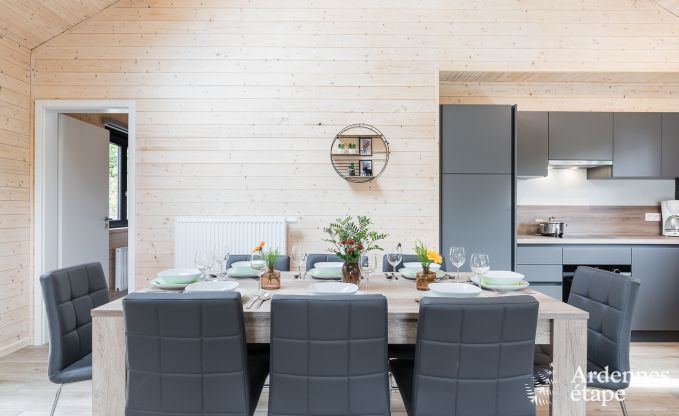 Chalet in Durbuy met sauna en kicker voor 8 personen in de Ardennen