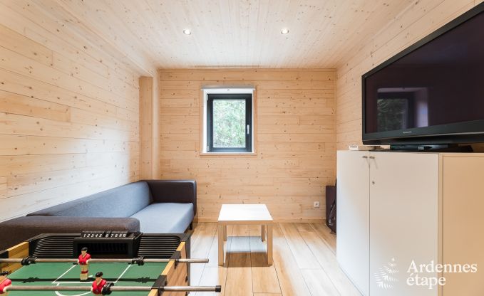 Chalet in Durbuy met sauna en kicker voor 8 personen in de Ardennen