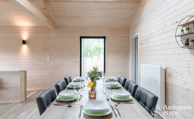 Chalet in Durbuy met sauna en kicker voor 8 personen in de Ardennen