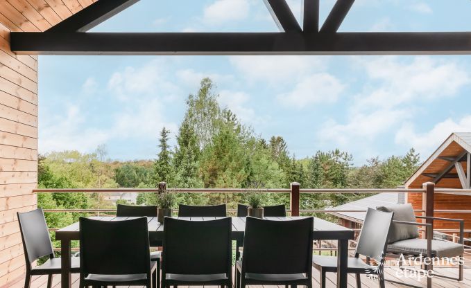 Chalet in Durbuy met sauna en kicker voor 8 personen in de Ardennen