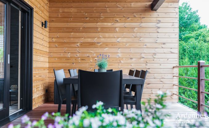 Chalet in Durbuy met sauna en kicker voor 8 personen in de Ardennen