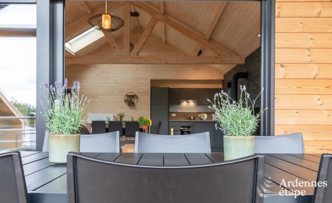 Chalet in Durbuy met sauna en kicker voor 8 personen in de Ardennen