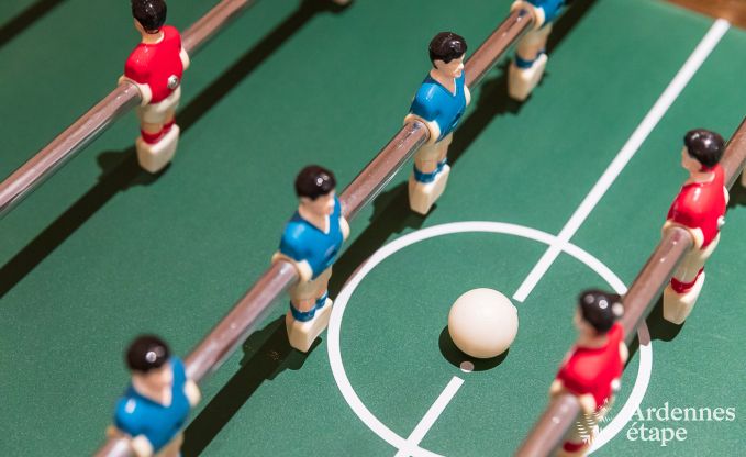 Chalet in Durbuy met sauna en kicker voor 8 personen in de Ardennen