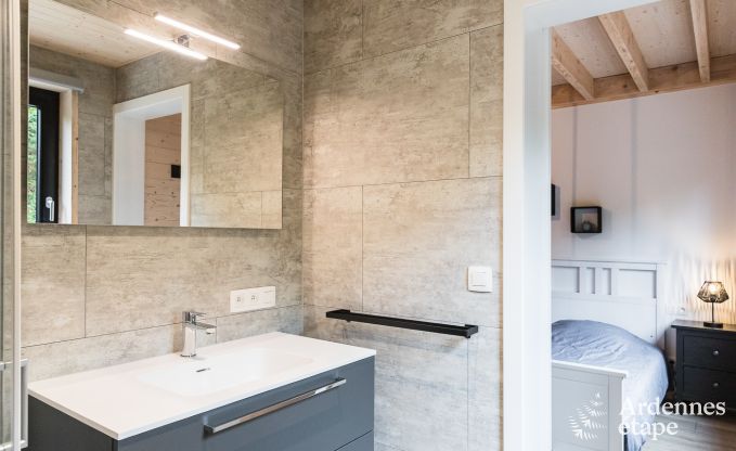 Chalet in Durbuy met sauna en kicker voor 8 personen in de Ardennen